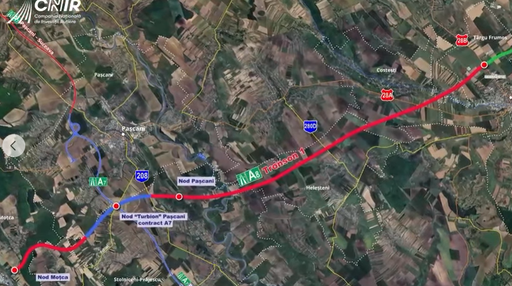 O asociere de constructori din România şi Bulgaria a câştigat contractul pentru construirea primului tronson al Autostrăzii A 8 Târgu Neamţ – Iaşi – Ungheni, cu suma de 4,76 miliarde lei



