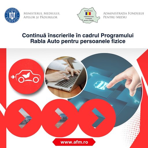 Bugetul suplimentar alocat programului Rabla Auto 2025 pentru persoane fizice a fost epuizat în proporţie de 80% în primele patru ore, anunţă AFM