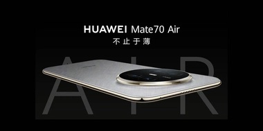 Huawei intră pe piaţa smartphone-urilor ultrasubţiri cu Mate 70 Air