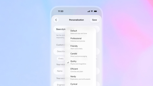OpenAI lansează modelul GPT-5.1 Va fi extinsă şi lista ”personalităţilor” folosite de ChatGPT