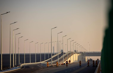 Directorul CNAIR, verificare pe A7 înainte de deschiderea secţiunii dintre Focşani şi Adjud / Încă 50 de km de autostradă, deschişi înainte de Crăciun - FOTO