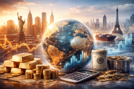 RETROSPECTIVĂ Economia globală între tensiuni şi recalibrare: rezistenţă în 2025, test de creştere fragilă în 2026