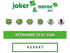 Premiu de peste 1,1 milioane de lei, câştigat la tragerea NOROC a Loteriei Române / Biletul a fost jucat la Bacău - FOTO

