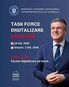 Ministrul Irineu Darău anunţă concurs pentru Task Force-ul de Digitalizare
