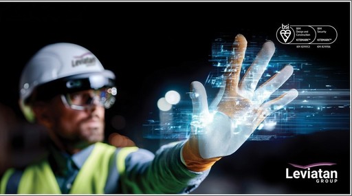 Grupul românesc de arhitectură, inginerie şi construcţii Leviatan, prima organizaţie din Europa de Est care obţine tripla certificare pentru proiectare, execuţie şi managementul securităţii informaţiilor, din partea British Standards Institution