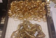 Captură de şase kilograme de aur şi diamante fără documente de provenienţă, în Călăraşi/ Valoarea, 3,7 milioane lei/ Amenzi de 18.000 de lei/ ANAF a predat tot aurul Trezoreriei Statului