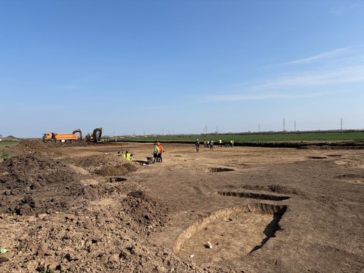 Vestigii din vremea sarmaţilor, din secolele II-III, au fost descoperite pe traseul Centurii de Vest a municipiului Timişoara - FOTO