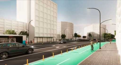 Finanţare europeană de aproape 100 milioane lei pentru modernizarea unui bulevard din Timişoara / Fritz: Prioritizăm transportul public, creştem suprafaţa verde, amenajăm spaţiul public, piste pentru biciclişti şi trotuare

