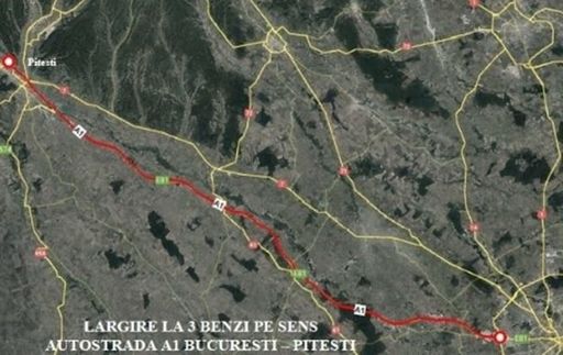 Directorul CNAIR anunţă ”interes major” pentru proiectul lărgirii la 3 benzi pe sens a Autostrăzii Bucureşti – Piteşti / 13 oferte pentru realizarea Studiului de Fezabilitate / Contract estimat la 25,5 milioane lei, fără TVA