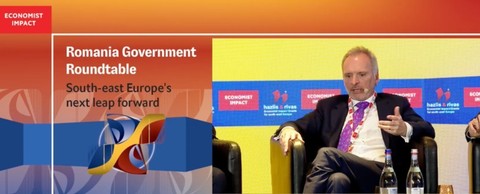 Conferinţa The Economist - Marc Beacom (BSOG): Atac al Bruxelles-ului împotriva României prin politica europeană de captare a carbonului