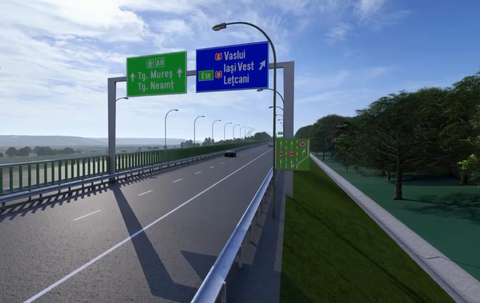 O asociere de firme din România şi Bulgaria, desemnată câştigătoare pentru construirea tronsonului 2 Târgu Frumos-Leţcani al autostrăzii A8/ Valoarea ofertei, 4,57 miliarde lei