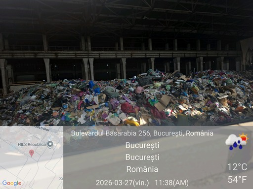 Garda de Mediu Bucureşti, verificări repetate în spatele Halei Laminor – S-au descoperit cantităţi importante de deşeuri depozitate ilegal, ridicate doar parţial în urma dispoziţiilor comisarilor / Mai multe amenzi aplicate - FOTO