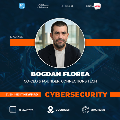 News.ro Leaders Lounge - "Cybersecurity - Protejarea afacerilor în era digitală" - Bogdan Florea (Connections Tech): Secure by Design - fundaţia suveranităţii digitale