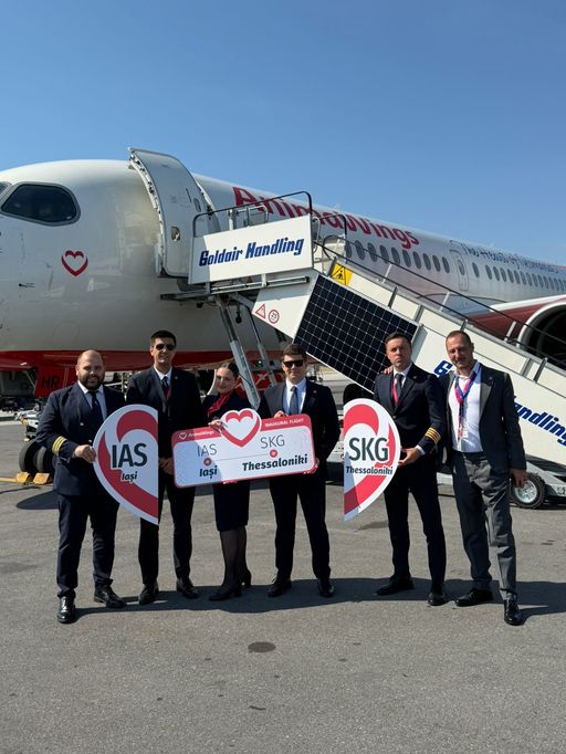 AnimaWings inaugurează, începând cu 2 iunie, noi rute directe către Olbia şi Salonic din Cluj-Napoca, Timişoara şi Iaşi