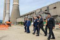 Premierul demis Ilie Bolojan anunţă că stadiul de realizare a centralei de la Mintia a depăşit 80% şi urmează testele de interconectare dintre centrală şi staţia electrică
