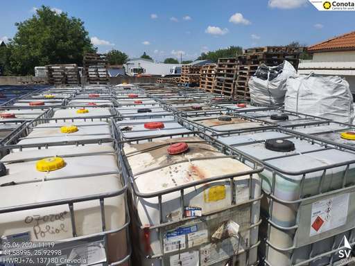 Operator economic din Crevedia, care a depăşit capacitatea maximă admisă de deşeuri periculoase pe care avea dreptul să le depoziteze, amendat

