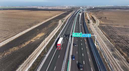 Restricţii temporare de trafic pe Autostrada Moldovei A7, începând de marţi, pentru verificarea semnelor de circulaţie/ Recomandările CNAIR pentru şoferi