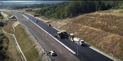 CNAIR: Stadiu de execuţie a lucrărilor de 95% pe secţiunea 4 Tigveni - Curtea de Argeş a Autostrăzii Sibiu-Piteşti (A1). Circulaţia s-ar putea deschide mai devreme, faţă de termenul contractual, februarie 2027