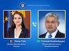 Oana Ţoiu, discuţii cu omologul din Kazahstan: Am transmis aprecierea noastră deosebită partenerilor kazahi pentru reluarea exporturilor de ţiţei
