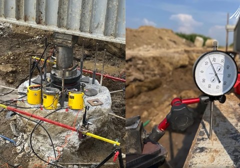 CNIR anunţă teste pe piloţi de probă pe lotul 1D Joseni-Ditrău al Autostrăzii A8 Târgu Mureş-Târgu Neamţ. Se fac pregătiri pentru amenajarea zonelor unde se vor construi 18 poduri şi pasaje  
