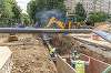 Primăria Bucureşti anunţă că peste 70 de kilometri de reţele din subteran sunt modernizate odată cu cei 50 km de şină de tramvai / Principalele provocări ale proiectului / Ciucu: Prefer să dureze mai mult, dar să fie făcute corect