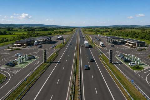 CNAIR: MOL România Petroleum Products va opera primele două benzinării de pe Autostrada Moldovei. Acestea vor fi amenajate pe ambele sensuri ale A7, în zona localităţii Valea Râmnicului