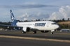 Prima aeronavă Boeing 738 Max 8 a intrat în flota TAROM / Se numeşte Mircea Lucescu şi va zbura pe rutele Paris, Amsterdam, Madrid şi Cluj – FOTO / VIDEO