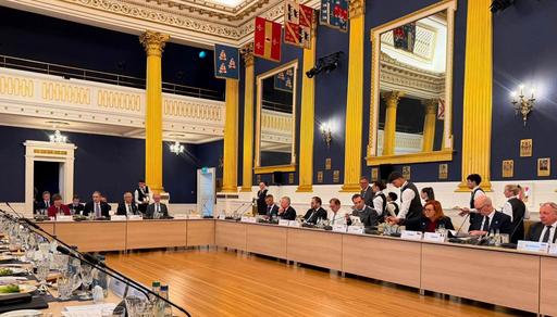 Alexandru Nazare, aflat la ECOFIN de la Dublin, anunţă că Banca de Investiţii şi Dezvoltare a României are în vedere o contribuţie de 100 de milioane de euro la RoBOOST, „noul fond de fonduri dedicat companiilor româneşti” - FOTO