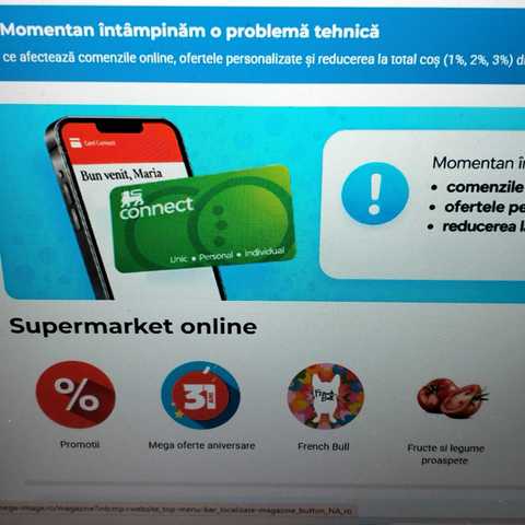 Probleme de ordin tehnic pentru magazinele Mega Image, la câteva zile după atacul cibernetic de la Ahold Delhaize, proprietarul reţelei. Comenzile online şi reducerea la total coş disponibilă prin Card Connect, afectate
