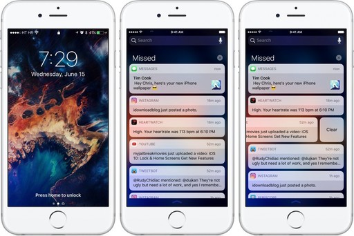 iOS 10 va fi disponibil din această seară
