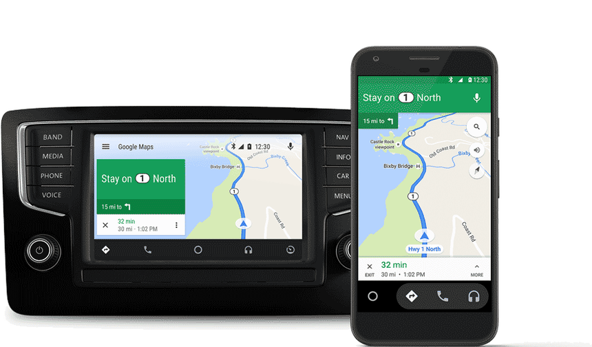 Google lansează Android Auto pentru smartphone-uri
