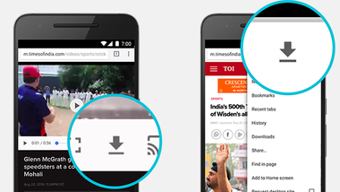 Google Chrome pentru Android permite descărcarea site-urilor pentru vizionare offline