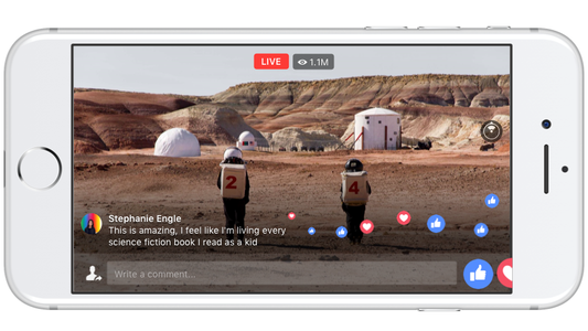 Facebook primeşte suport pentru transmisiuni video live la 360 de grade