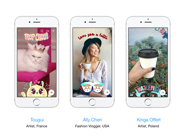 Facebook Messenger primeşte o cameră foto care aplică efecte în timp real 