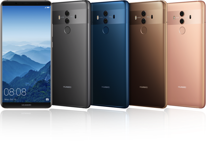 Huawei lansează smartphone-urile Mate 10 şi Mate 10 Pro
