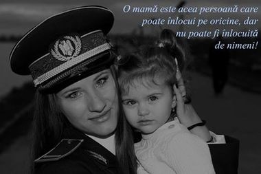 Fotografii şi mesaje emoţionante postate de 8 martie de instituţiile de forţă, pe reţelele de socializare