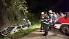 Bărbat găsit carbonizat în maşină, la marginea şoselei de centură a Timişoarei