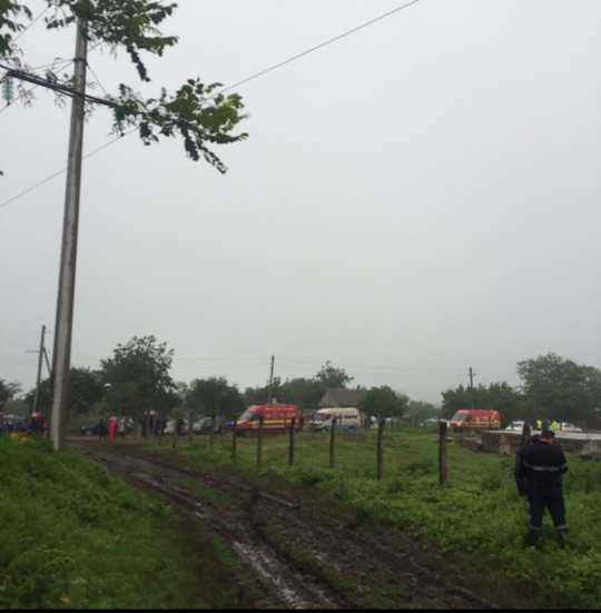 Un elicopter SMURD s-a prăbuşit în Republica Moldova (Foto: Deschide.md)