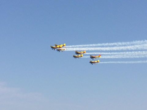 Foto: Cel mai mare show aerian din România, BIAS 2016, pe Aeroportul 