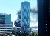 Incendiu lângă un club din zona Floreasca din Capitală. FOTO