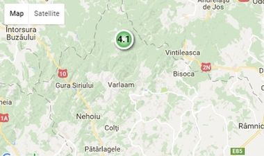 Cutremur cu magnitudinea 4,1 în zona seismică Vrancea