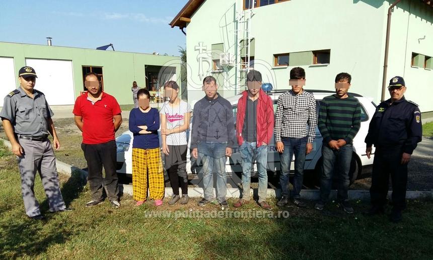 Timiş: 24 de turci, între care 11 copii, descoperiţi în timp ce încercau să intre ilegal în ţară, după sporirea măsurilor de securitate