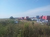 Pompierii din Timiş, intervenţie în Ungaria în urma unui accident cu trei răniţi - FOTO