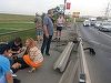 Reporter de televiziune, accidentat grav în Bucureşti în timpul unei relatări. FOTO