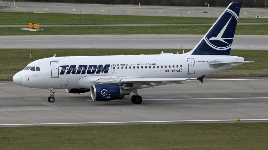 Un avion al companiei Tarom cu destinaţia Iaşi a ratat decolarea de pe Aeroportul Otopeni, din cauza unei probleme tehnice