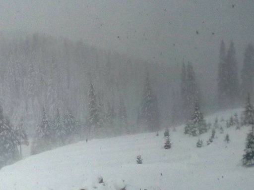 Hunedoara: 20 de copii blocaţi pe munte din cauza zăpezii, coborâţi de salvamontişti. Pe creastă este risc de avalanşe