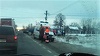 Argeş: Ambulanţă care transporta o pacientă din judeţul Mehedinţi în Capitală, implicată într-un accident pe DN 65