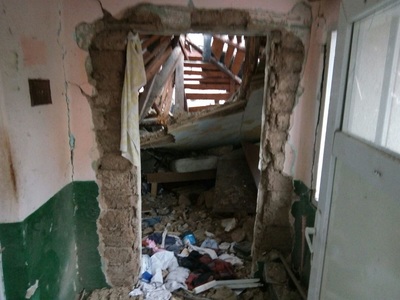 Explozie într-o casă din Constanţa, o bătrână de 78 de ani a ajuns la spital