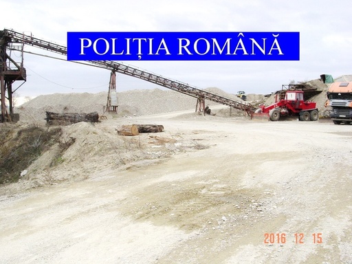 Galaţi: 30.000 de metri cubi de agregate minerale şi 12 utilaje, indisponibilizate în urma unor percheziţii la persoane bănuite de evaziune fiscală