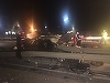 Buzău: O tânără de 25 de ani a murit  după ce maşina în care se afla a intrat într-un parapet al unui pod peste o cale ferată 